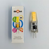 LED лампа Biom G4 3,5W 220V 1507 3000K 1324