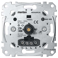 Механизм универсального поворотно-нажимного светорегулятора Schneider 20-600 Вт (RLC) MTN5139-0000