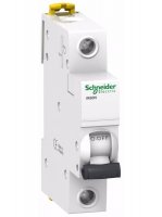 Автоматичний вимикач Schneider iC60N 1P «Acti9» 6A тип "C" A9F79106