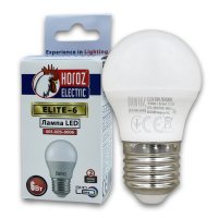 LED лампа Horoz шарик ELITE-6 6W E27 6400K 001-005-0006-041