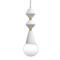 Підвісний світильник PikArt Dome lamp 4844 33см Білий