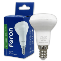 Світлодіодна LED лампа Feron LB-740 R50 7W E14 4000K (25983) 6301