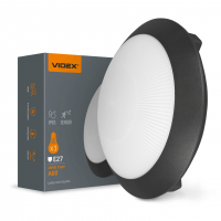 Светильник VIDEX E27 IP65 с датчиком движения VL-BHR-E2726SB