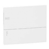 Щит Schneider «Mini Pragma» 12-модулів колір білий з білими дверцятами MIP22112 (в зборі)