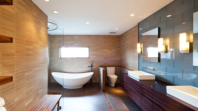 Освещение ванной комнаты: комфорт и безопасность