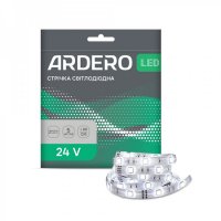 LED лента Ardero LS806ARD SMD5050 60шт/м 14.4W/м IP20 24V 3000K 8158