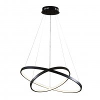 Люстра підвісна Goldlux Lea LED 35W 4000K чорний 329172