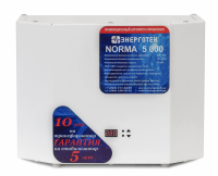 Однофазний стабілізатор Укртехнологія 5кВт Norma 5000 HV