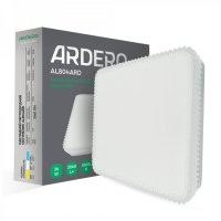 Світлодіодний світильник Ardero AL804ARD 36W 5000K накладний квадрат (80182) 8020