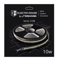 LED лента ElectroHouse СОВ 320шт/м 10W/м IP20 24V 4000K EH-STR02RS-COB