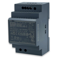 Блок живлення Mean Well на DIN-рейку 60W 6.5A 5V HDR-60-5