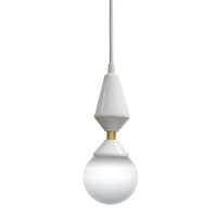 Підвісний світильник PikArt Dome lamp 4844 25см Білий