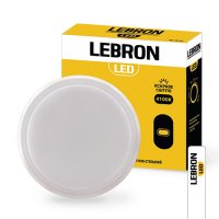 LED светильник Lebron ЖКХ L-WLR-S 15W 4100K IP65 круг 15-37-35-1