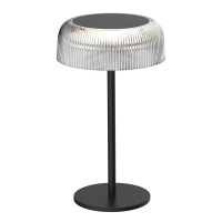 Настільна LED лампа Goldlux Trypolis акумуляторна вулична 2W 2700K IP44 USB чорна 329912