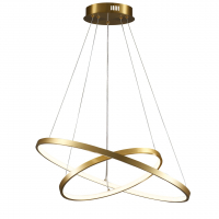 Люстра Goldlux Lea LED 2x35W 4000K золото 329189 Люстра Goldlux Lea LED 2x35W 4000K золото 329189