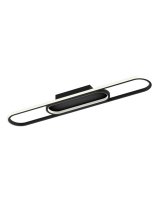 Світлодіодний світильник Goldlux Cordoba LED 26W 4000K чорний 335197