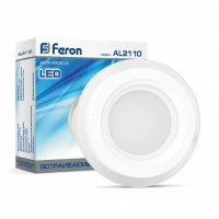 LED cветильник Feron AL2110 12W 5000К круг 6244