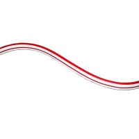 Светодиодный неон ElectroHouse SMD2835 120шт/м 10W/м красный IP65 12V EH-STR-N9R