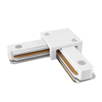 Соединитель Eurolamp для магнитного шинопровода угловой CNCTR-TR(white)C