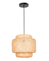 Подвесной светильник Goldlux Berta E27 бежевый 330635