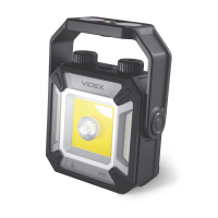 Портативный светодиодный аккумуляторный LED фонарик Videx 1500Lm 5000K IP68 VLF-M048