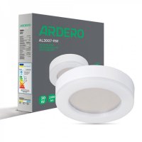 Точковий LED світильник Ardero ЖКГ AL3007-RB 30W 5000K IP65 білий 8065