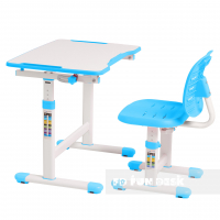 Комплект парта + стілець трансформери Omino Blue FunDesk 515561