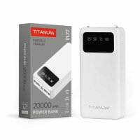 Портативное зарядное устройство (повербанк) TITANUM OL22 White 20000mAh TPB-OL22-W