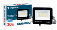 Світлодіодний прожектор Enerlight MANGUST 20W 6500K IP65 MANGUST20SMD80С