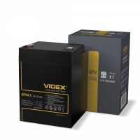 Аккумулятор свинцово-кислотный Videx 6FM4.5 12V/4.5Ah color box 1 6FM4.5 1CB
