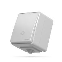 Кнопка дзвінка Videx Binera сіра VF-BNW11DB-G