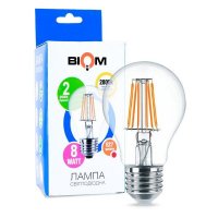 LED лампа Biom 8W E27 3000K FL-311 1382