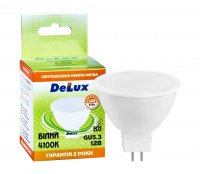 LED лампа DELUX MR16A 5W GU5.3 4100K 90021254