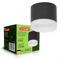 Точковий LED світильник Eurolamp для ламп GX53 30W чорний LH-LED-GX53(black)N2
