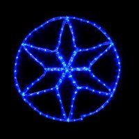 Led гірлянда DELUX Motif Star 110шт 0,6х0,6м синій 90012984