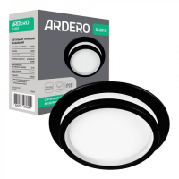 Точечный светильник Ardero DL2813 под лампу GX53 IP20 черный 8542