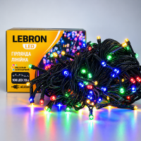 Led гирлянда Lebron линейная мульти 100LED 10м IP20 15-18-11