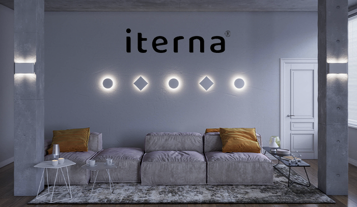 Освещение Iterna со скидками до -12% — стиль, качество и выгода в одном бренде!