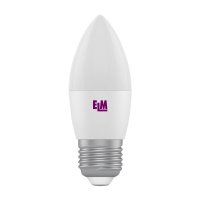 LED лампа ELM С37  5W PA10 E27 4000 18-0081