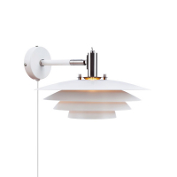 Світильник бра накладний Nordlux Bretagne під лампу G9 IP20 білий 2213471001