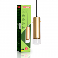 Светильник подвесной Eurolamp под лампу GU10 IP20 золото LED-LP-1хGU10(golden)