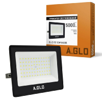 Світлодіодний прожектор Євросвітло A.GLO GL-22-50 50W 6400K IP66 000058905