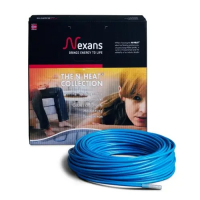 Нагревательный одножильный кабель Nexans 3100Вт, 18,6–23,2 м2, 185м TXLP/1 3100/17