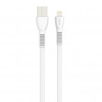 Кабель соединительный зарядный HAVIT HV-H610 USB to Lightning 1.8м белый HV-H610-1.8-W