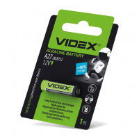 Батарейки лужні Videx А 27, 1шт упак BLISTER А27 1B