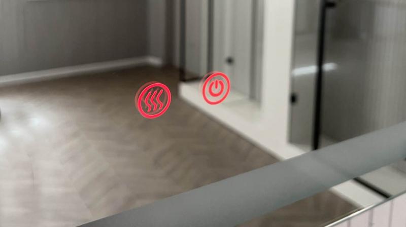 Сенсорний вимикач для дзеркал