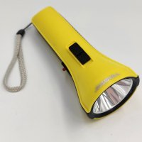 Портативный светодиодный аккумуляторный фонарик Tiross 3 Вт LED 1200mAh желтый TS-1851 