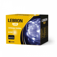Led гірлянда Lebron L-CL-2017 лінійна 200LED 20м IP65 білий 15-18-17