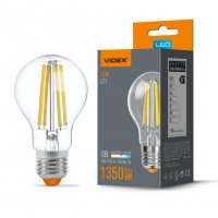 Світлодіодна LED лампа Videx Filament A60F 10W 4100K E27 VL-A60F-10274