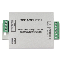 Усилитель RGB LT 288w 24А 12-24V для светодиодной ленты 72002